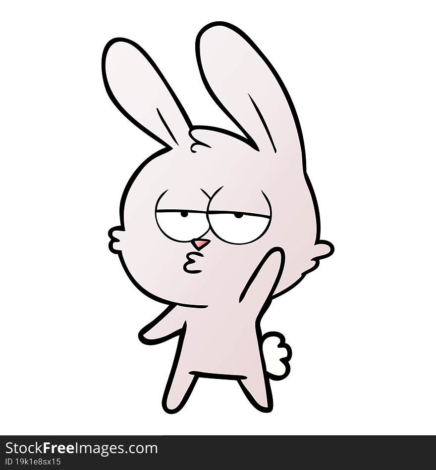 cute cartoon rabbit. cute cartoon rabbit