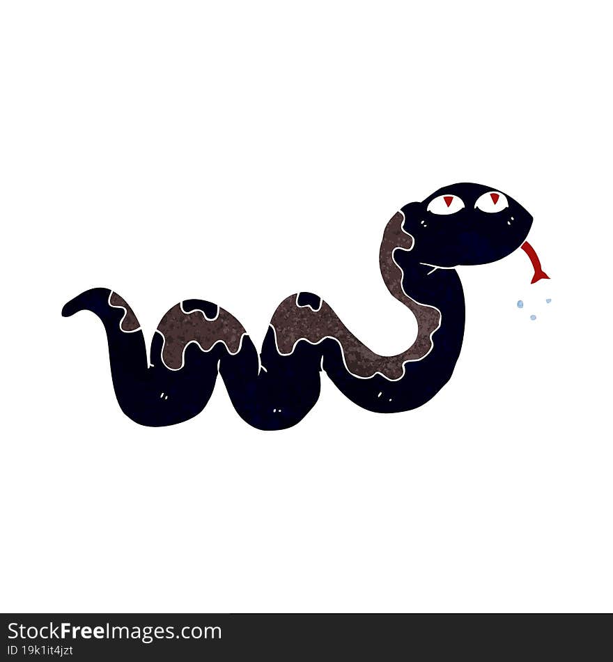 cartoon snake