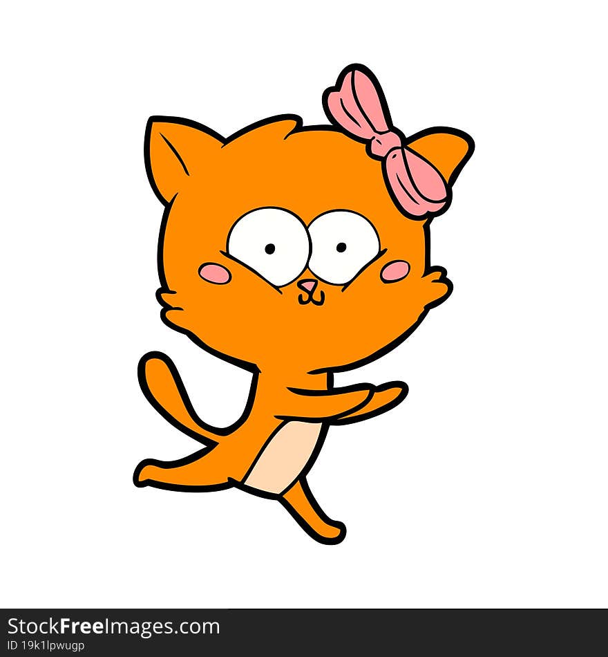 cartoon cat. cartoon cat