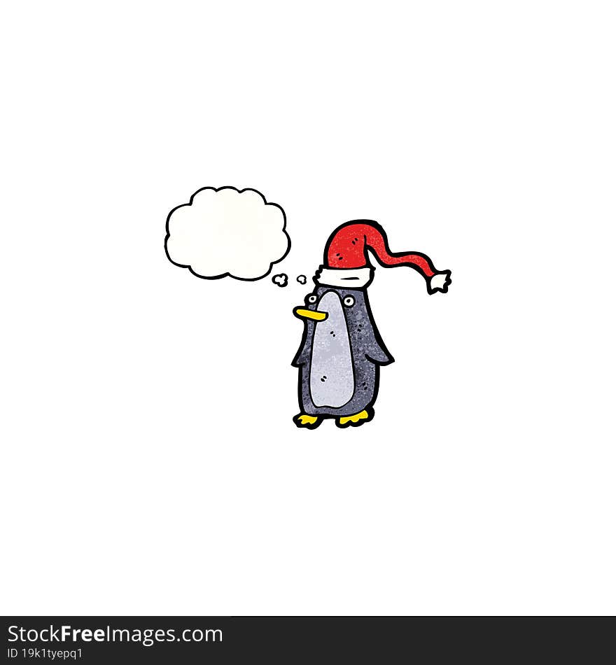 cartoon penguin