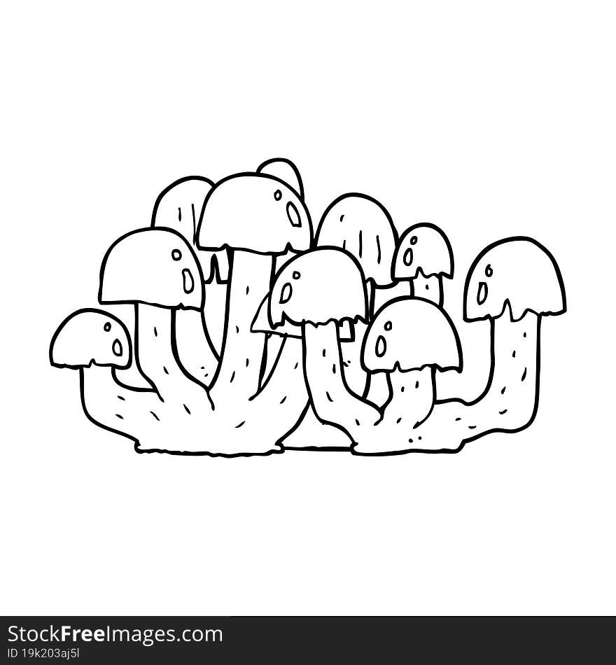 Cartoon Mushroom