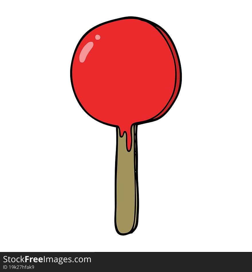 cartoon lollipop