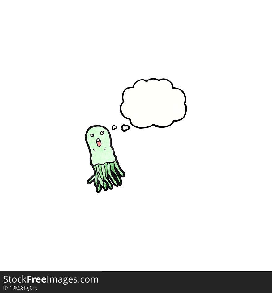 cartoon jellyfish