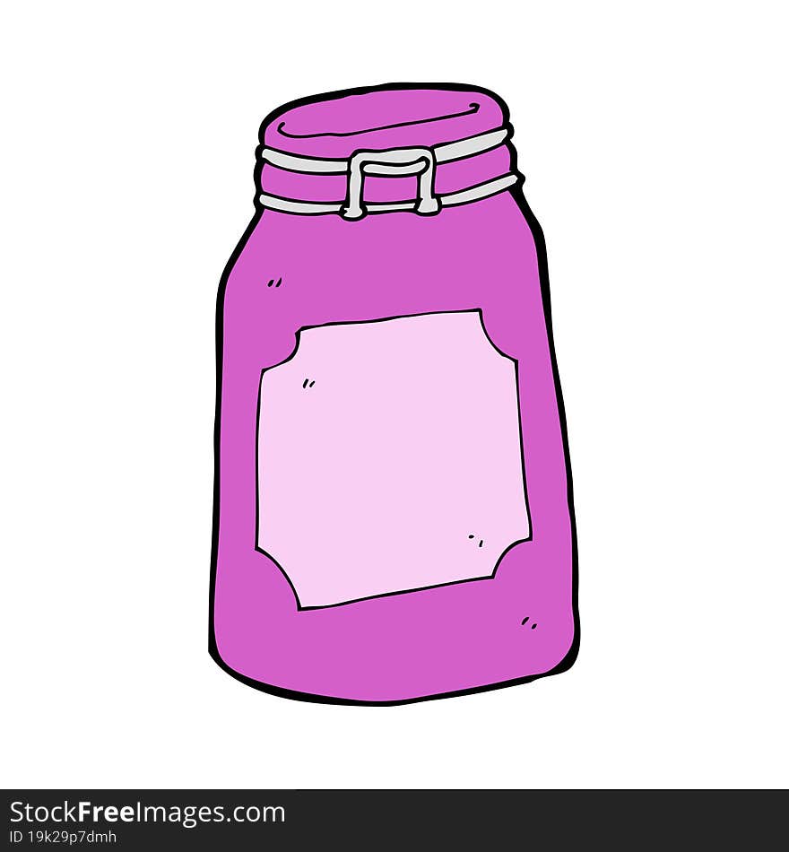 Cartoon Jar