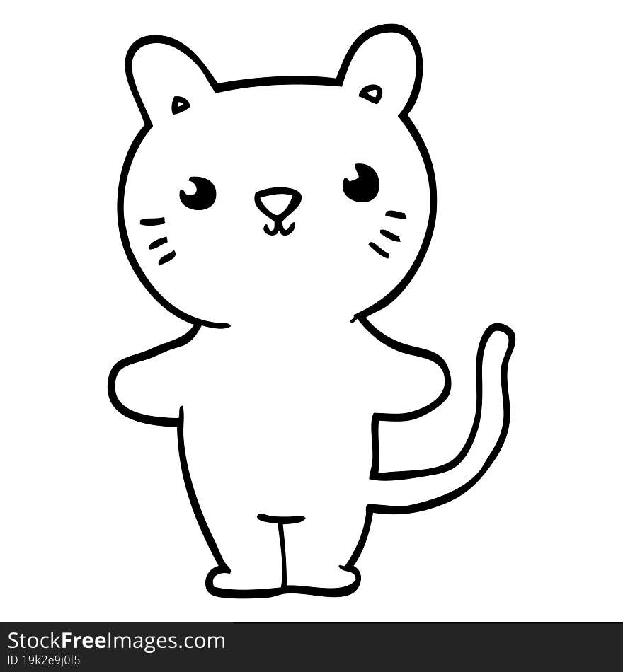 cartoon cat