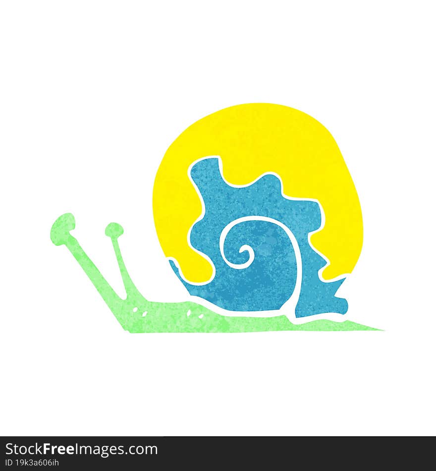 cartoon snail