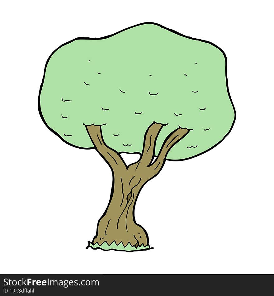 cartoon tree