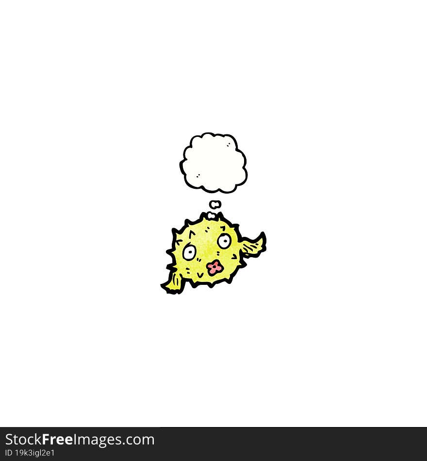 puffer fish cartoon