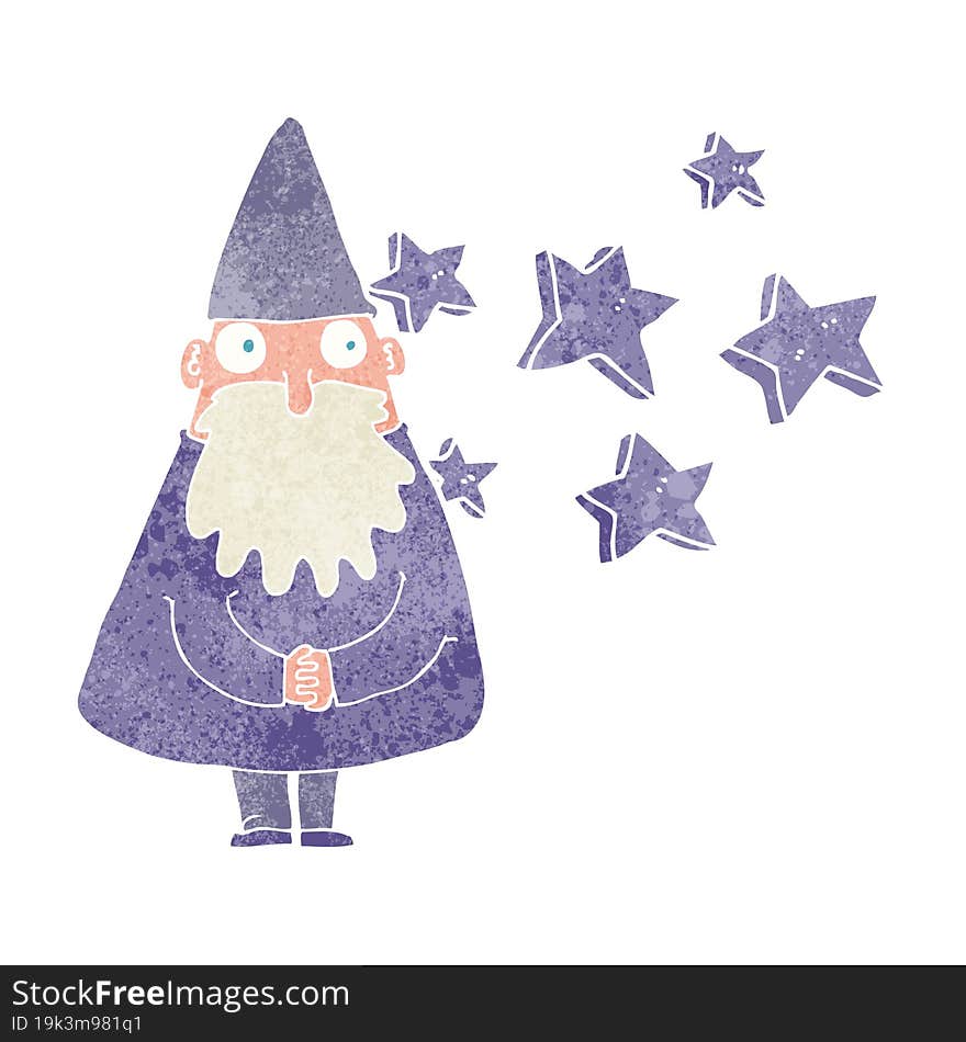 cartoon wizard