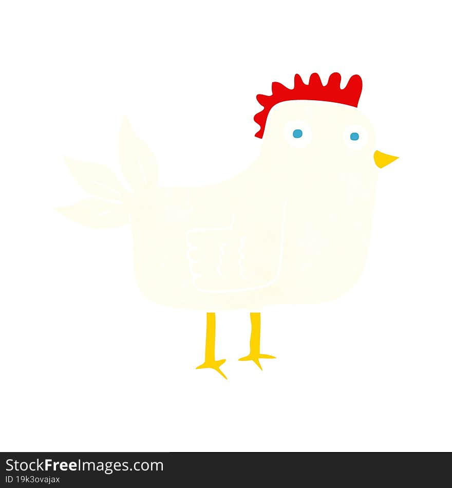 cartoon hen