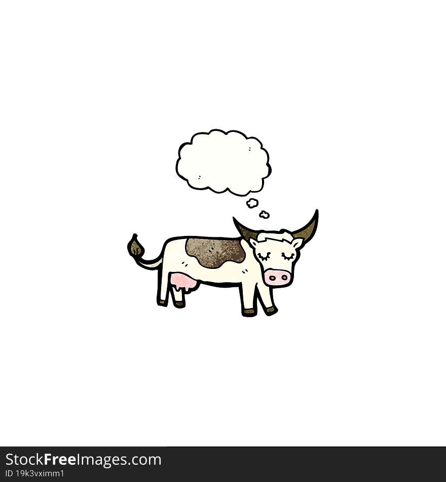 cartoon cow