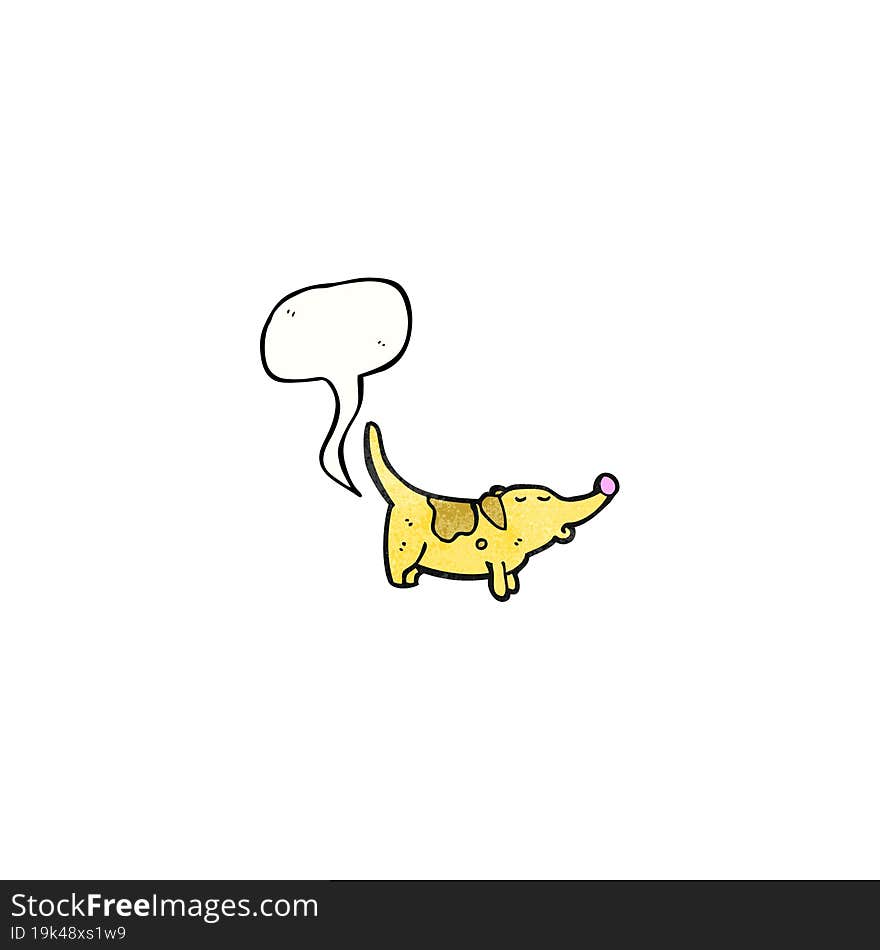 cartoon farting dog