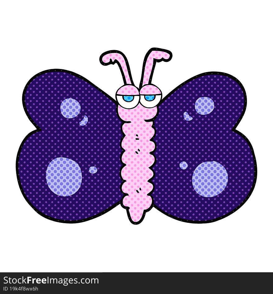 cartoon butterfly