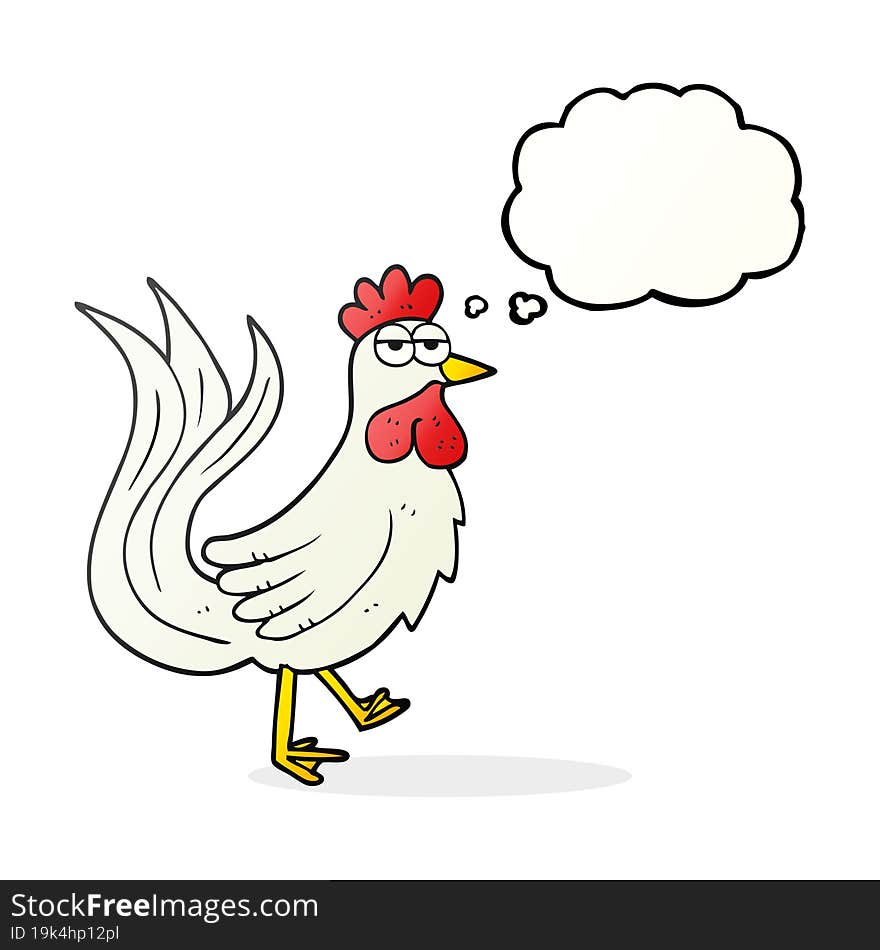 thought bubble cartoon cock