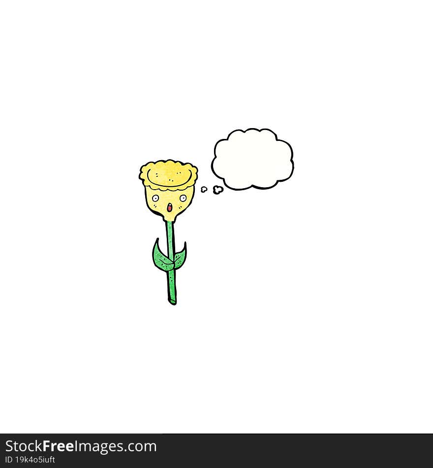 Tulip Cartoon Character