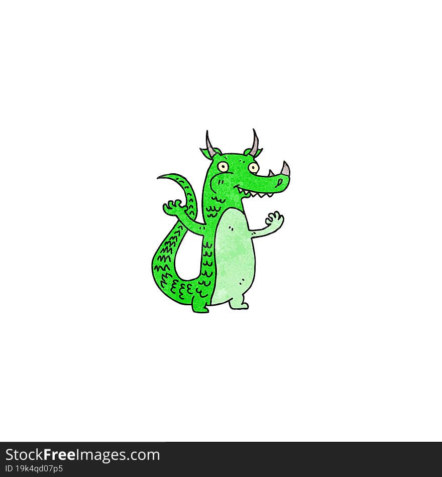 cartoon dragon