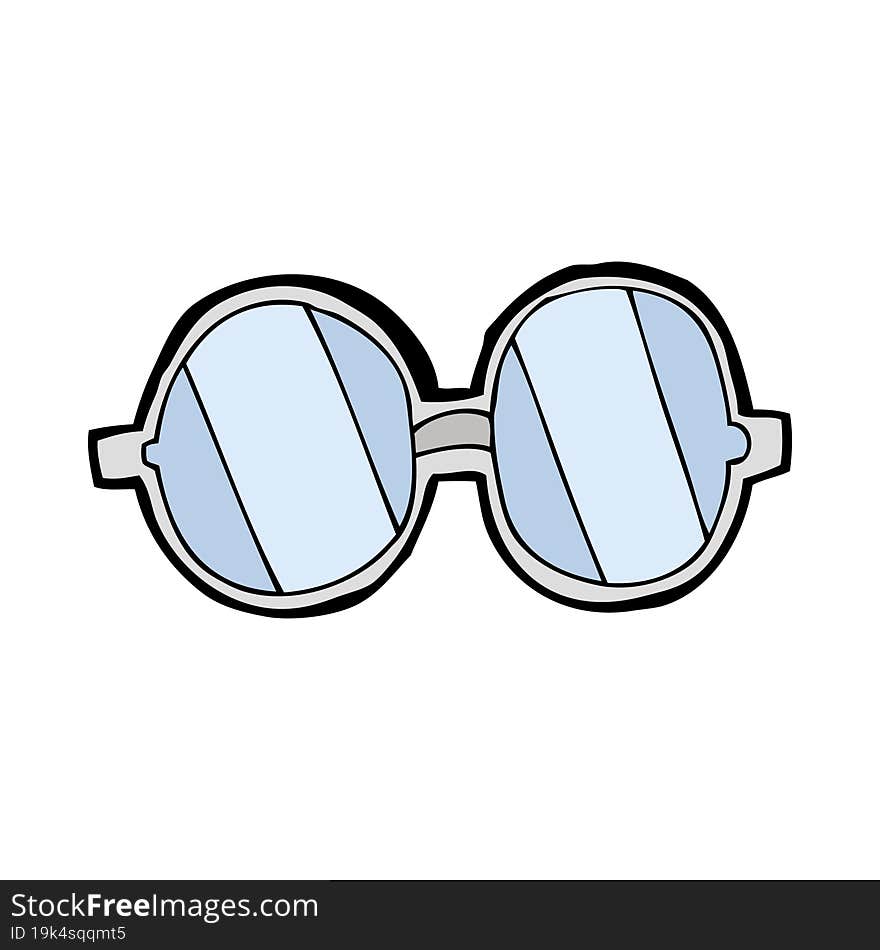 cartoon glasses