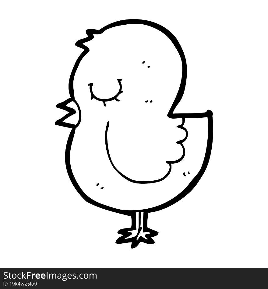 Cartoon Bird