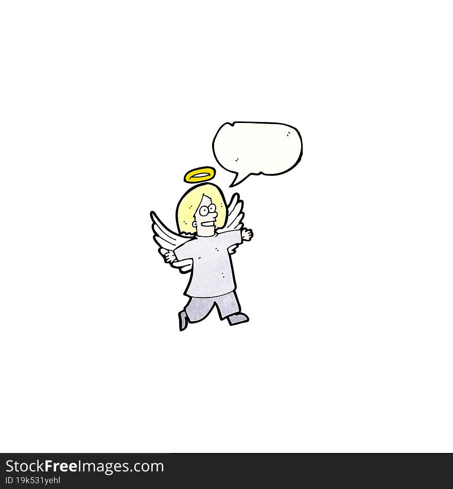 cartoon angel