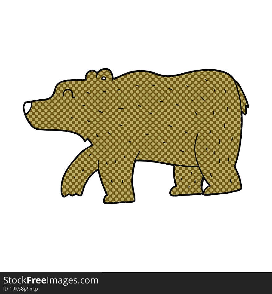 cartoon bear