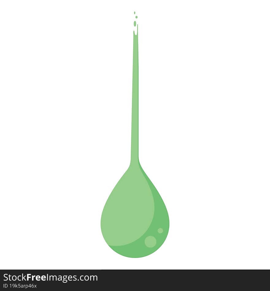 slime drip graphic vector illustration icon. slime drip graphic vector illustration icon