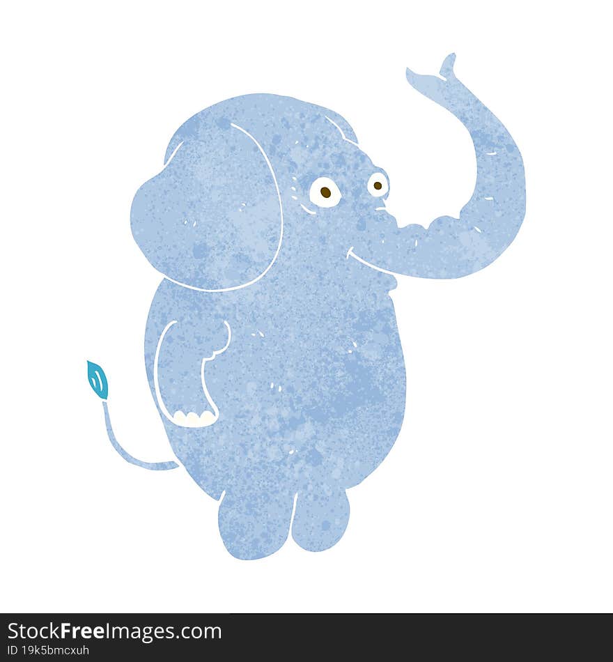 cartoon funny elephant