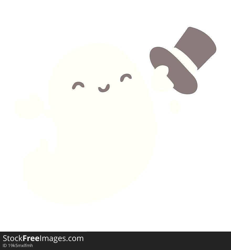 Ghost With Top Hat