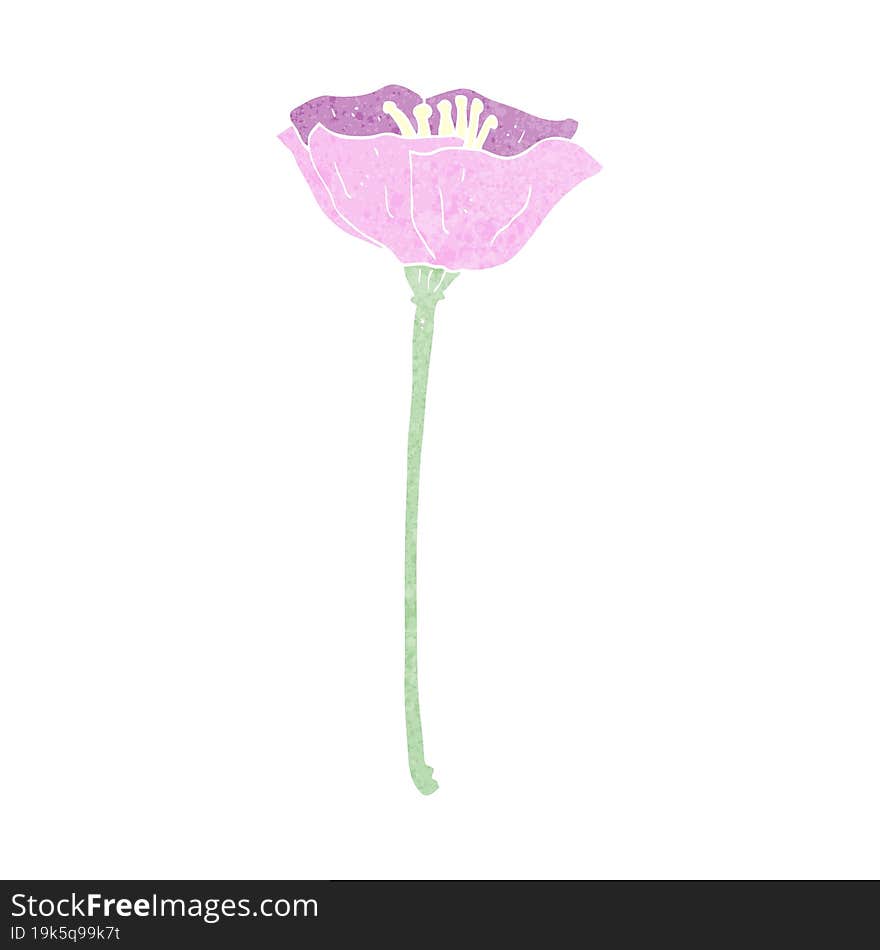 cartoon flower