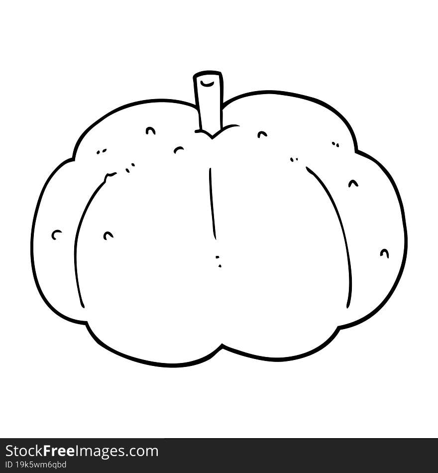 cartoon pumpkin