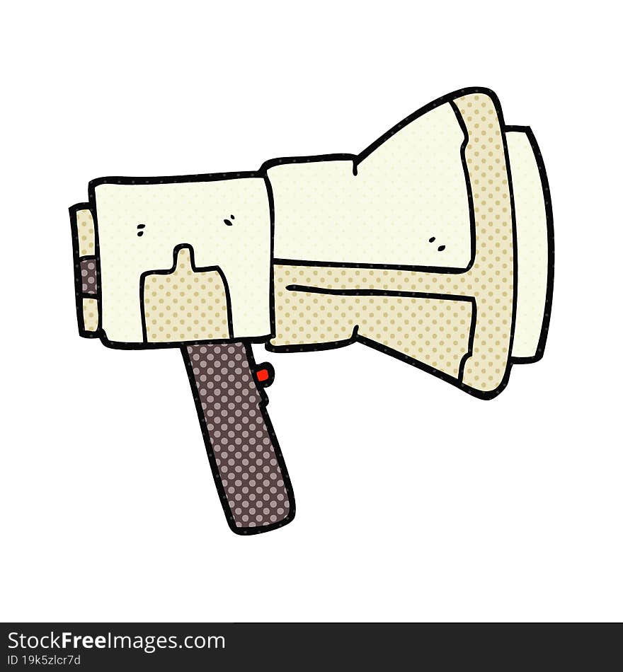 cartoon megaphone