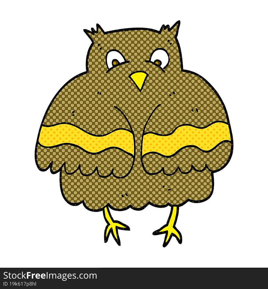 Cartoon Owl