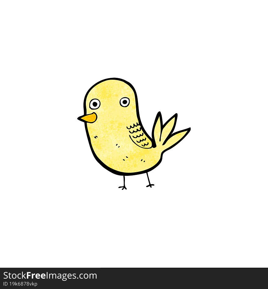 cartoon funny bird