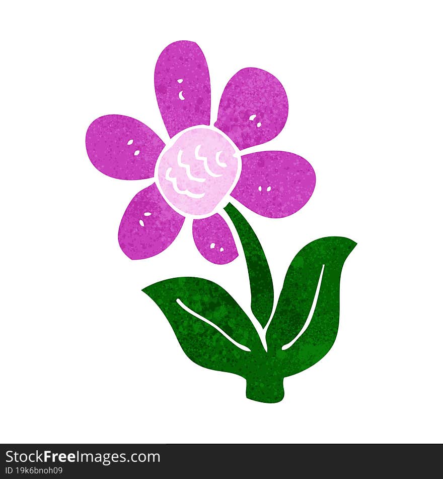 Cartoon Flower