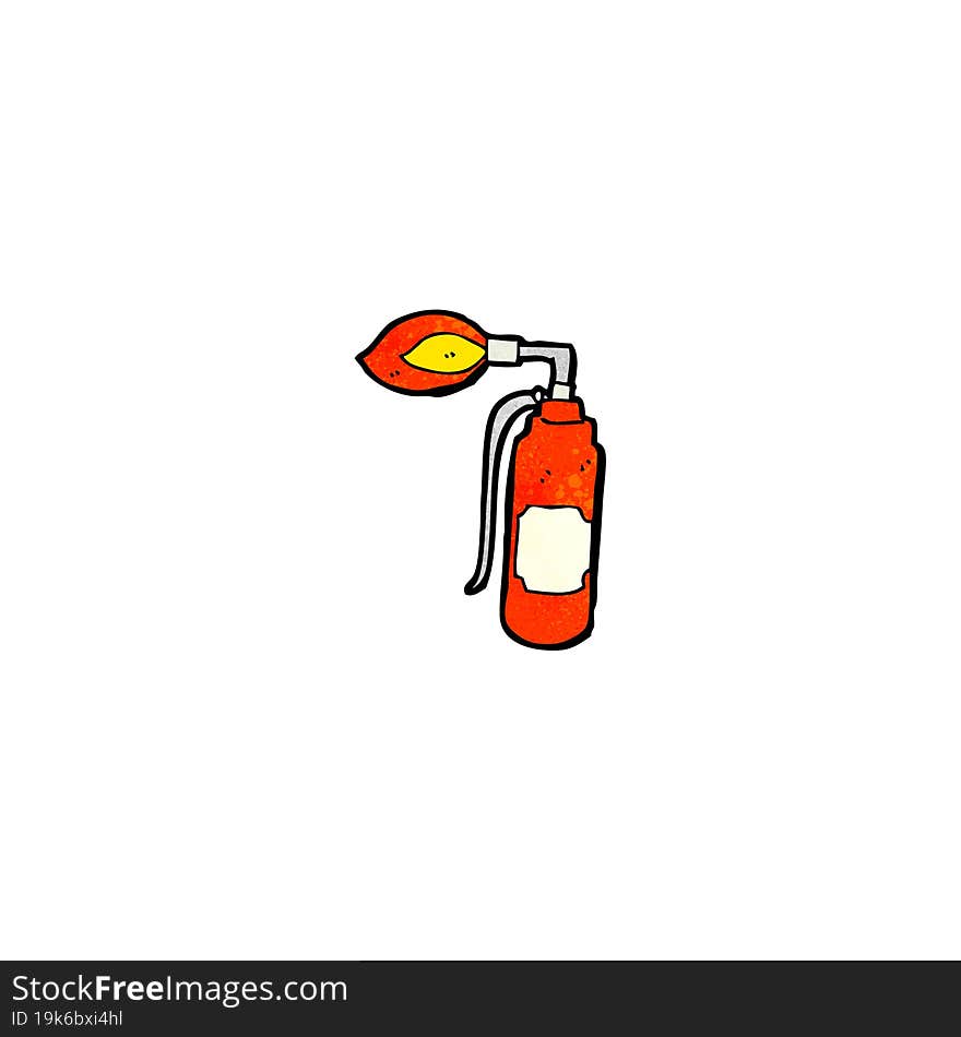 cartoon blowtorch