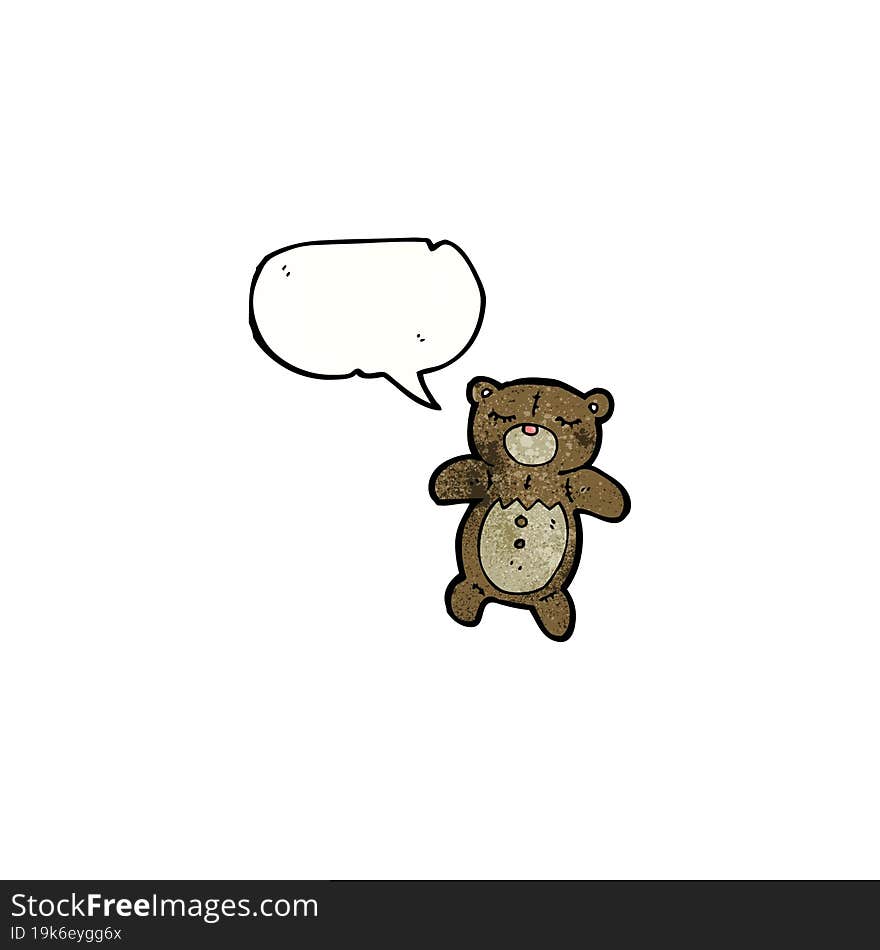 cartoon teddy bear