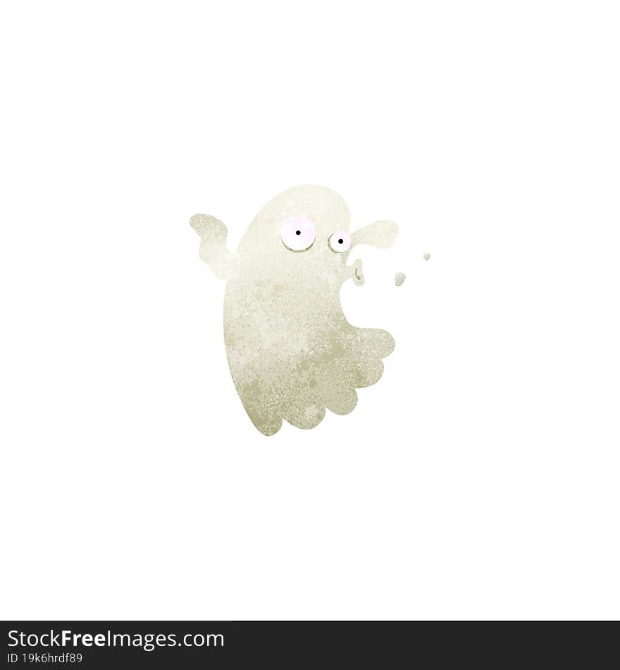 spooky ghost cartoon