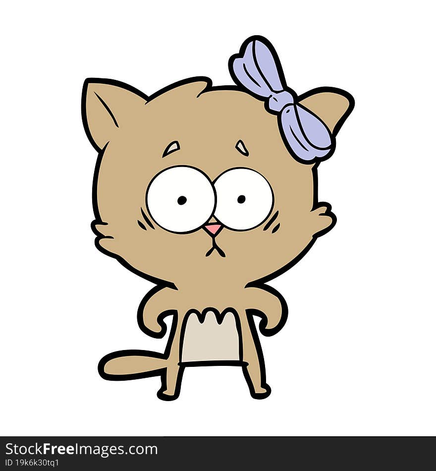 cartoon cat. cartoon cat