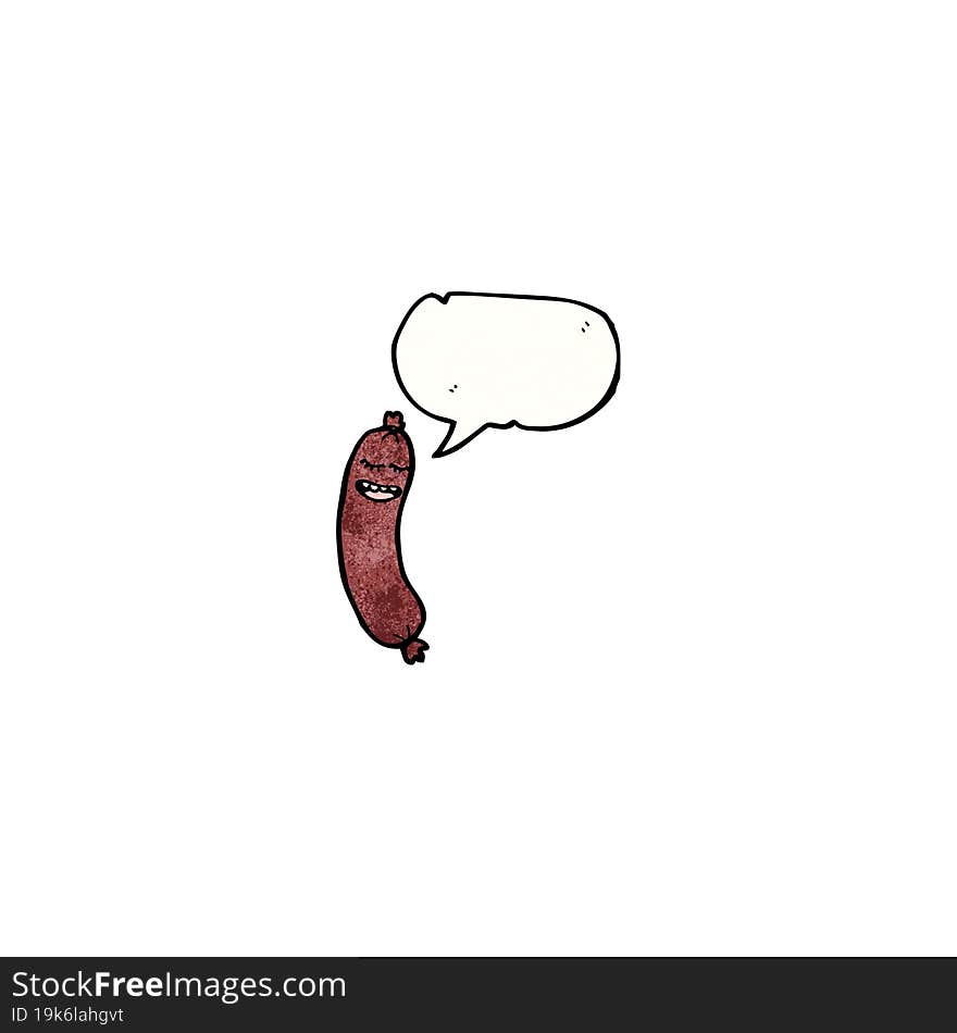 cartoon sausage