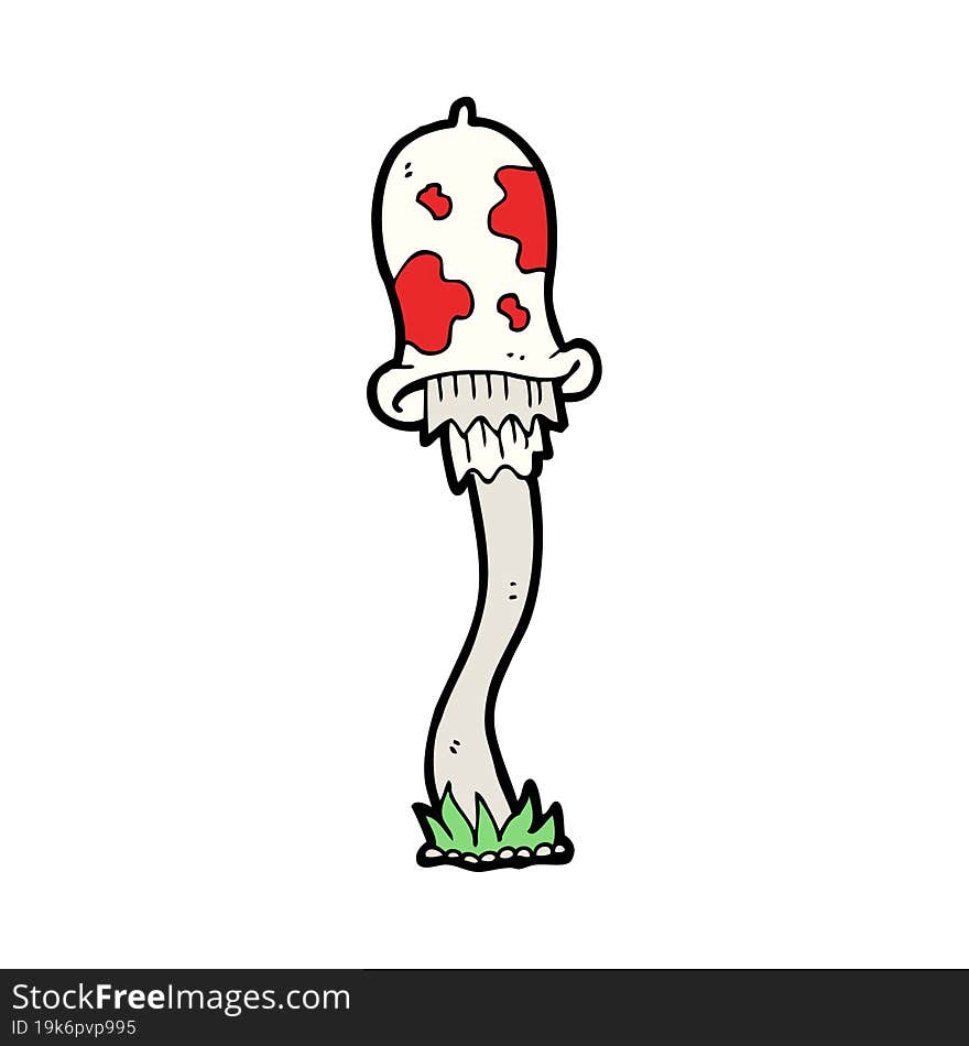 cartoon mushroom