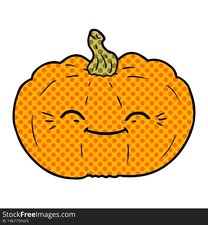 cartoon pumpkin. cartoon pumpkin