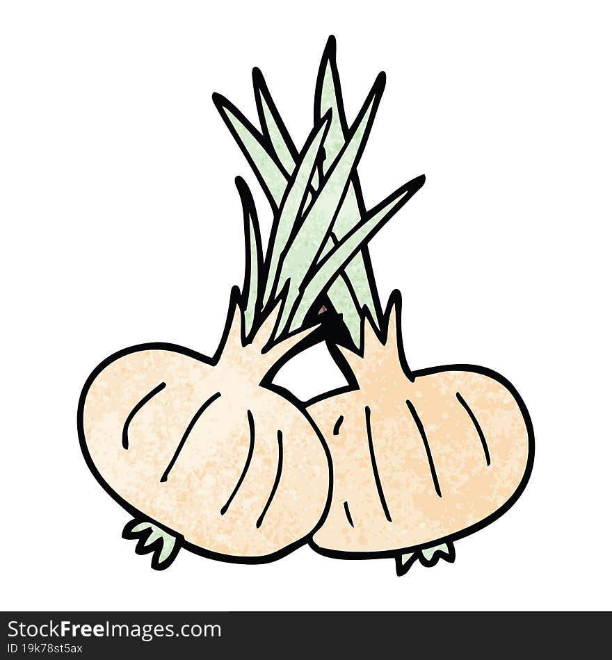 cartoon doodle onion