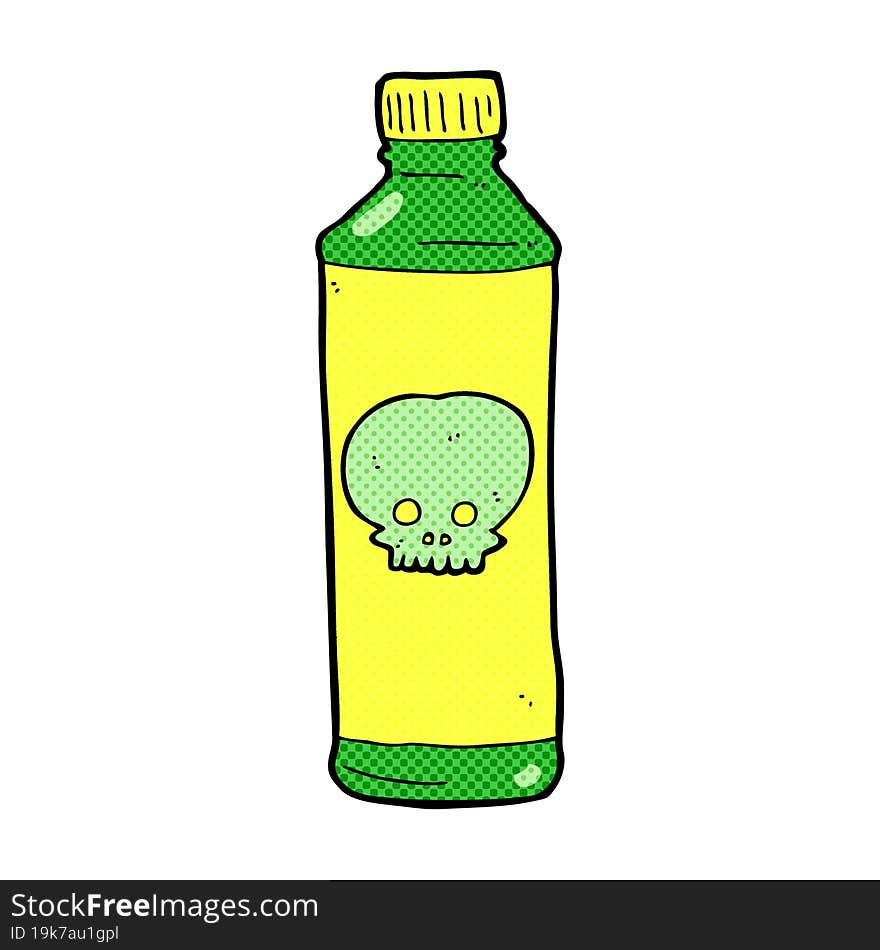 Cartoon Magic Potion