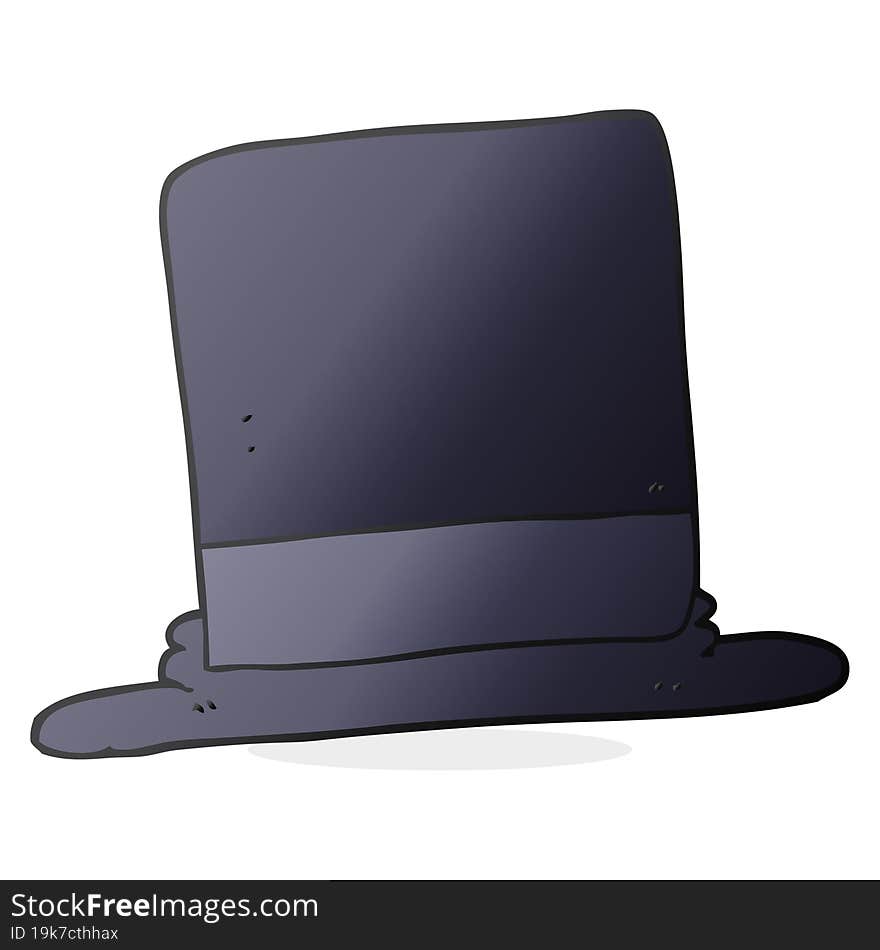 Cartoon Top Hat