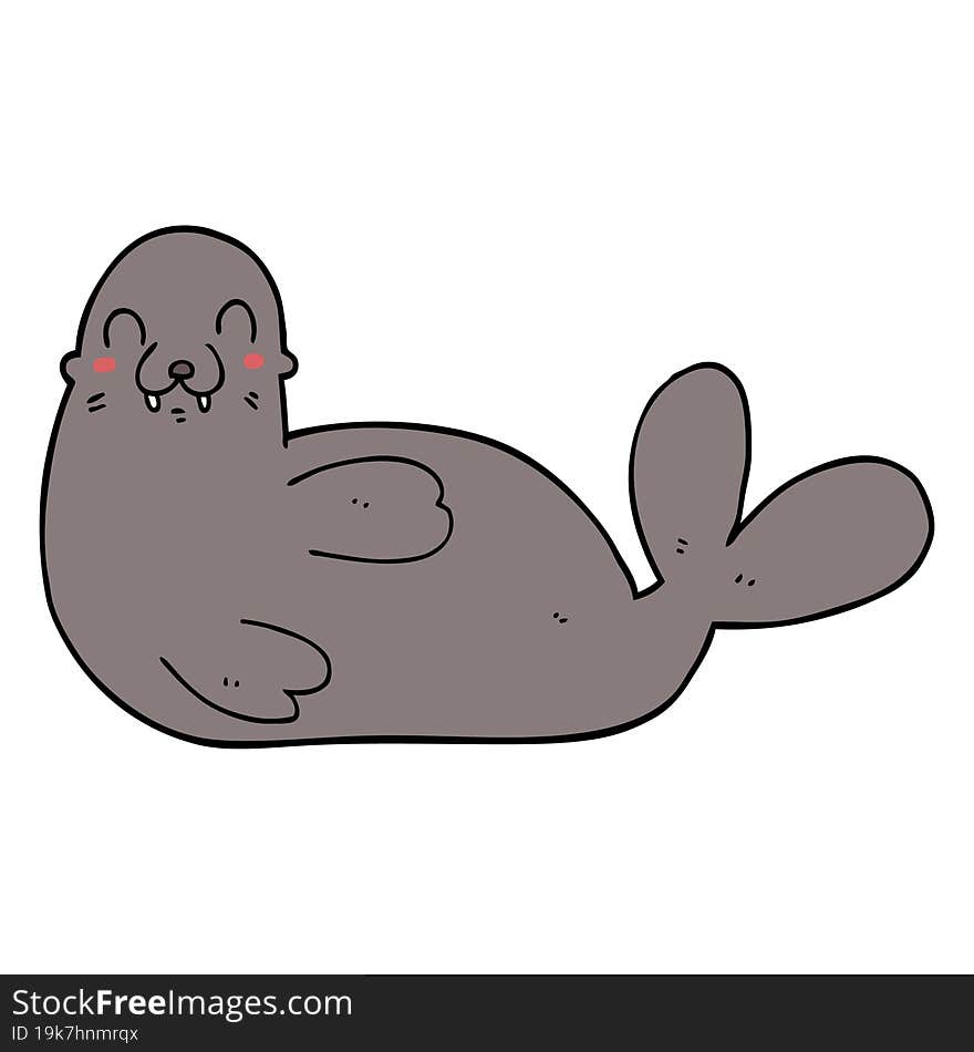 cartoon seal