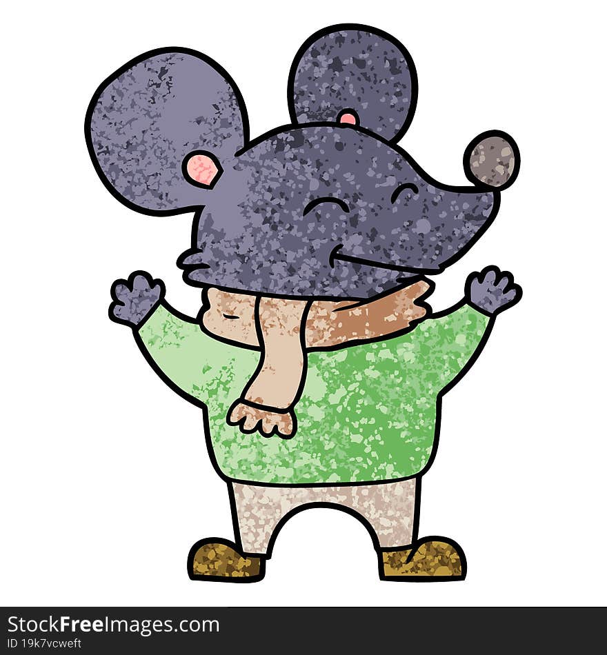 cartoon mouse. cartoon mouse