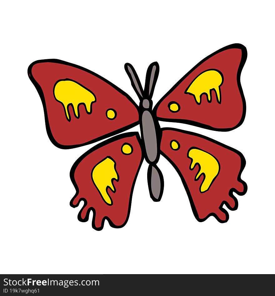 Cartoon Butterfly