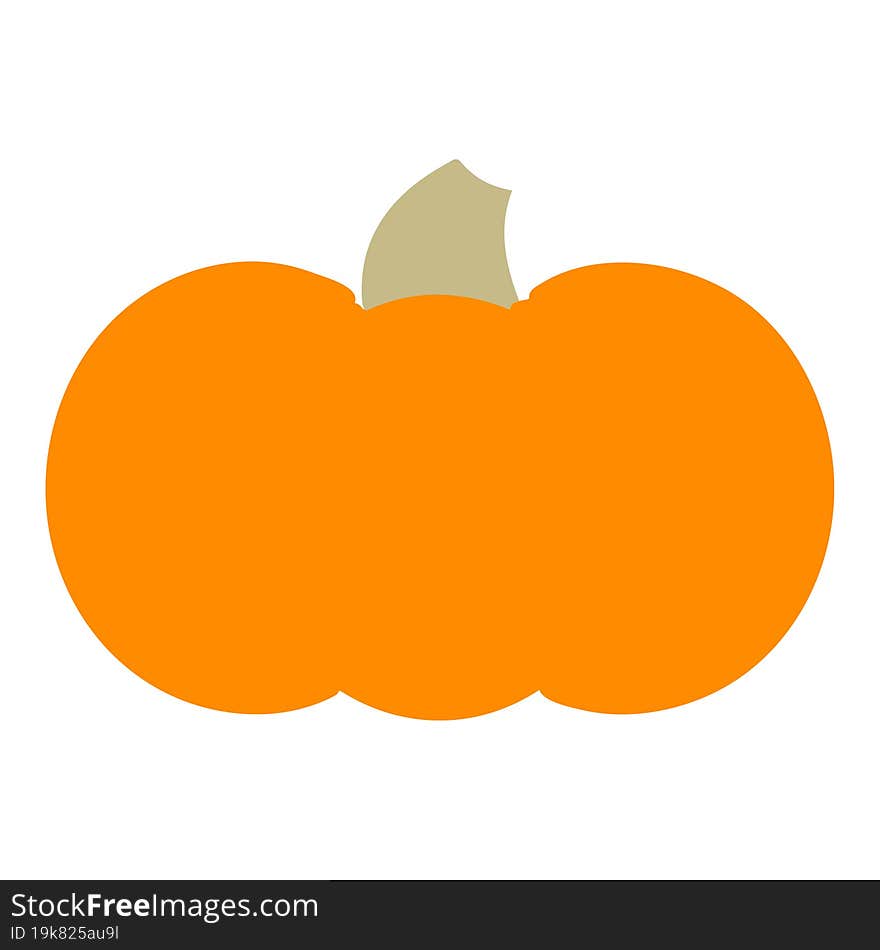 cartoon pumpkin squash