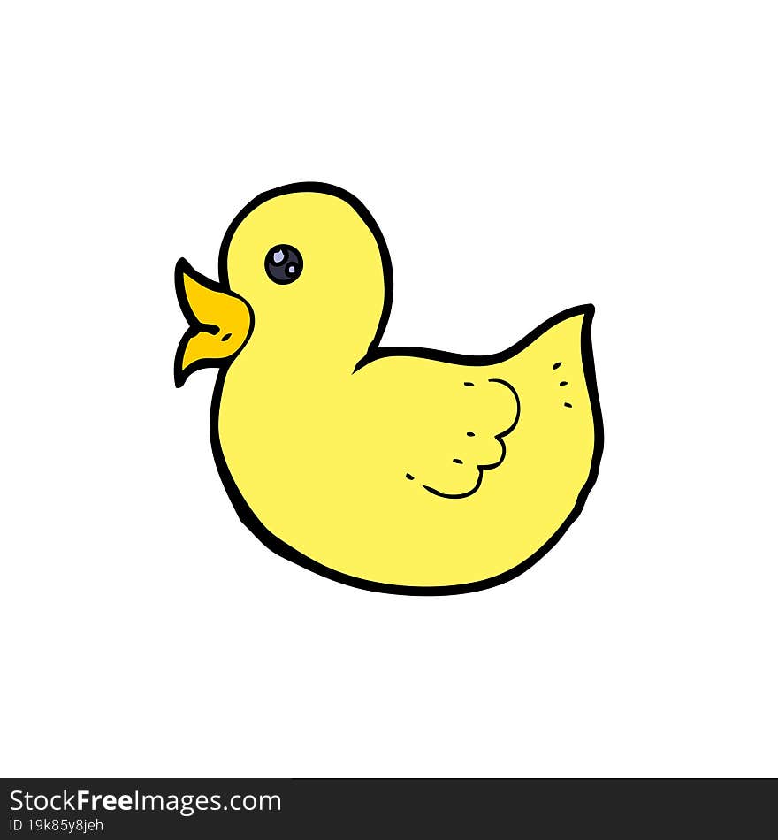 cartoon rubber duck