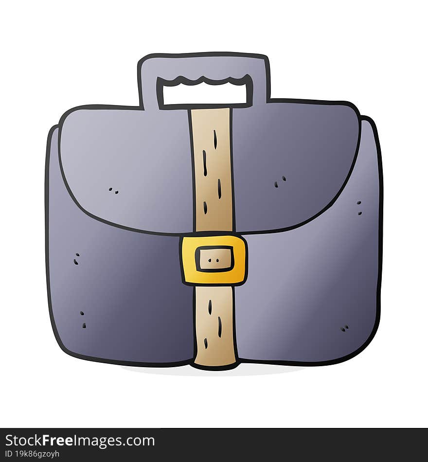 cartoon briefcase