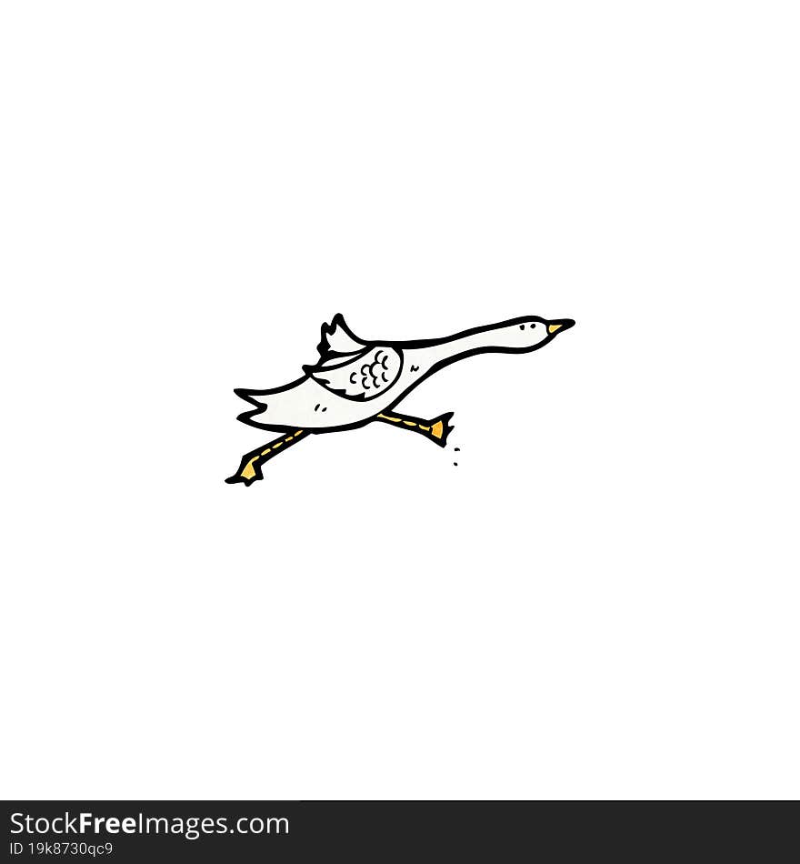 cartoon goose